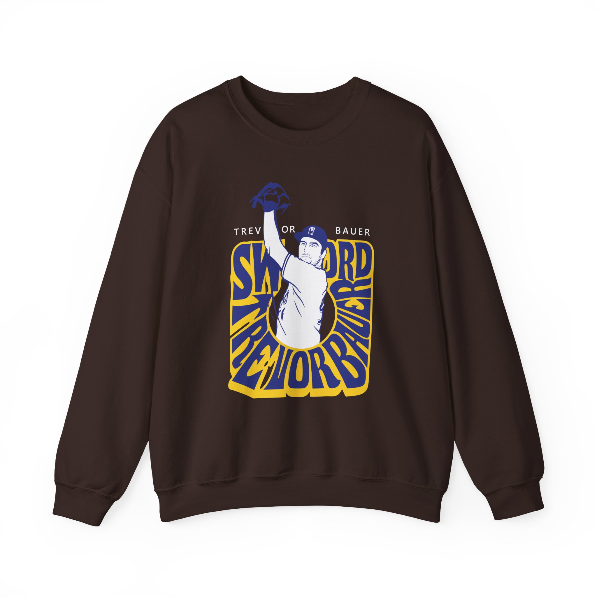 Trevor Bauer Unisex Heavy Blendâ„¢ Crewneck Sweatshirt