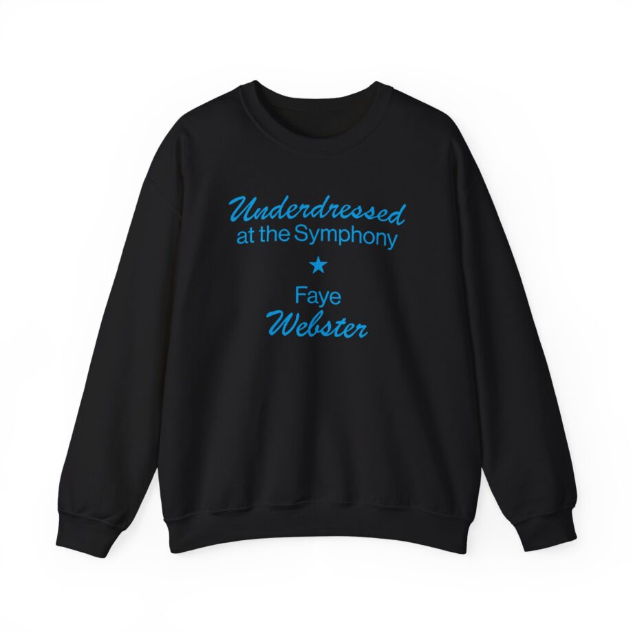 Faye Webster Underdressed at the Symphony 2024 Tour Unisex Heavy Blend™ Crewneck Sweatshirt