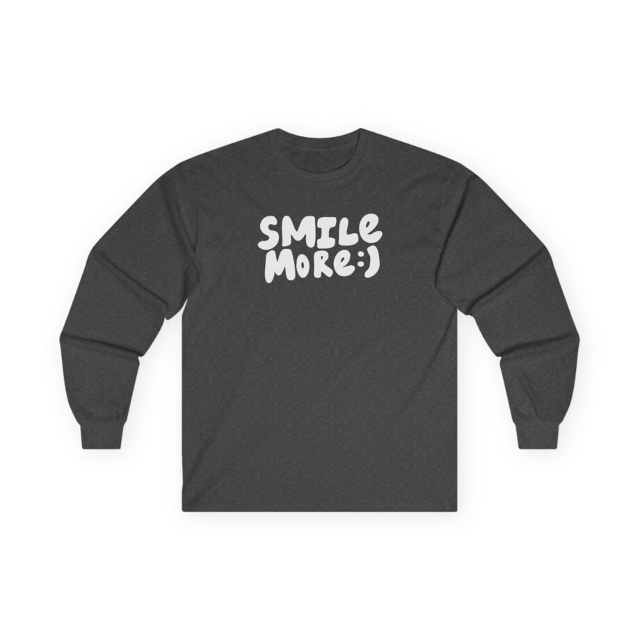 Roman Atwood Smile More Unisex Ultra Cotton Long Sleeve Tee