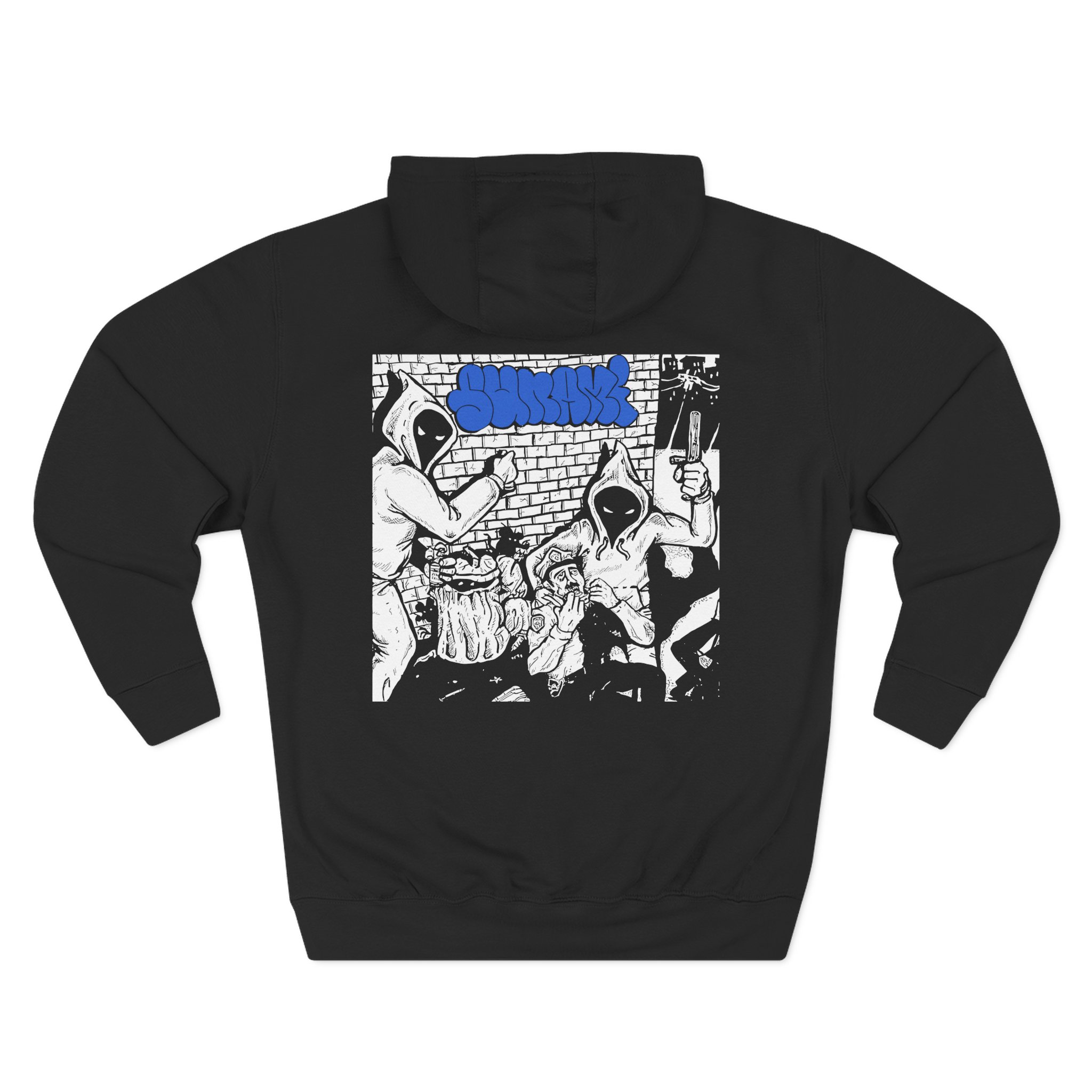 Sunami Demonstration Three-Panel Fleece Hoodie