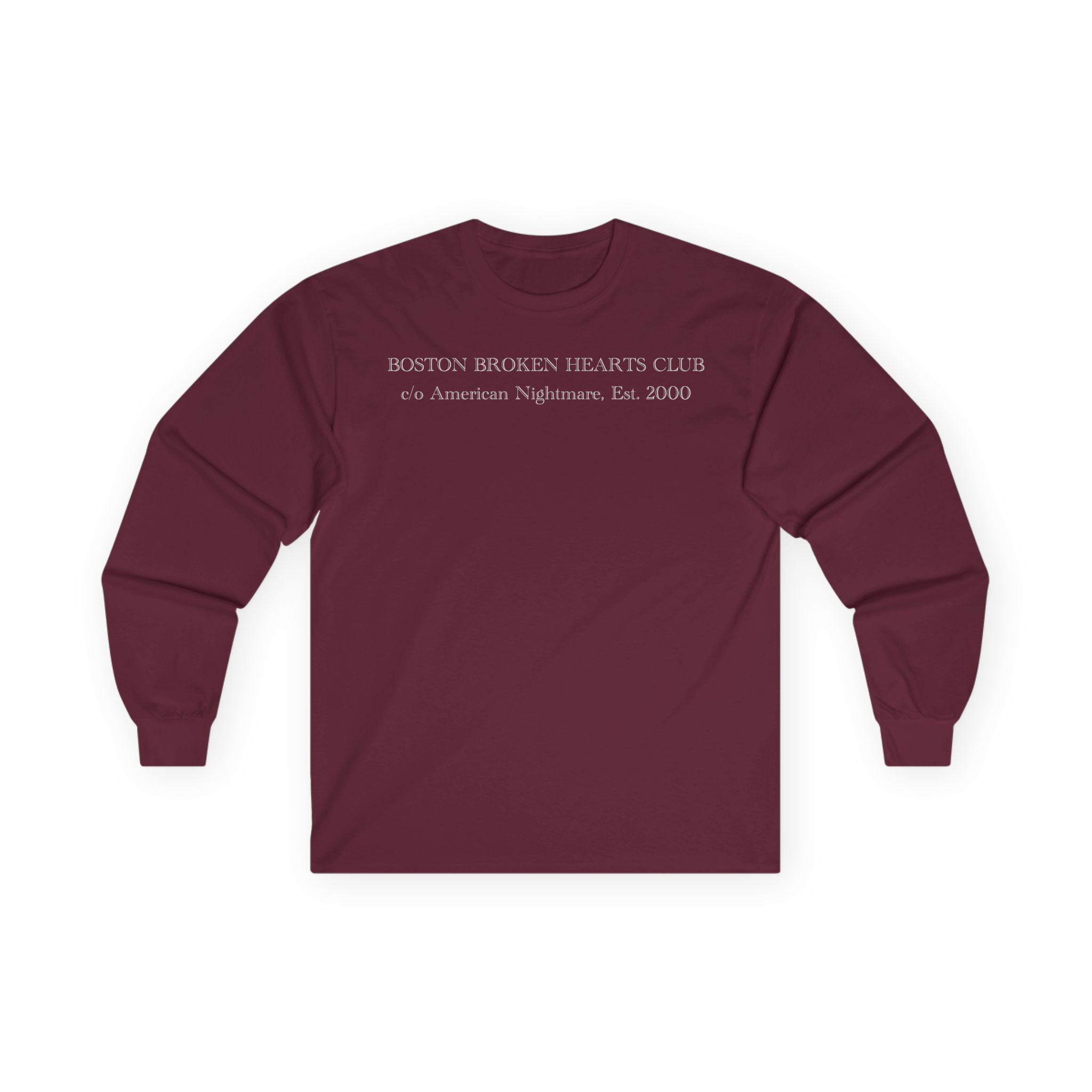 American Nightmare Boston Broken Hearts Club Unisex Ultra Cotton Long Sleeve Tee
