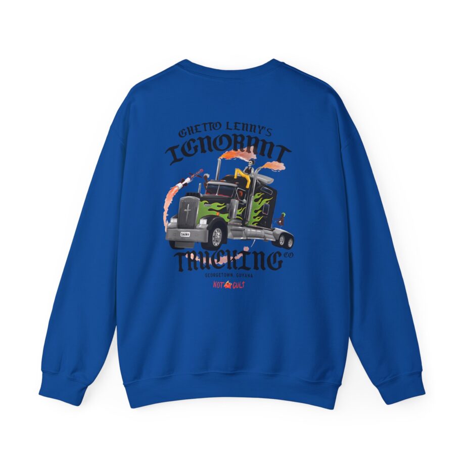 Saint Jhn Ghetto Lenny's Trucking Co. Unisex Heavy Blend™ Crewneck Sweatshirt