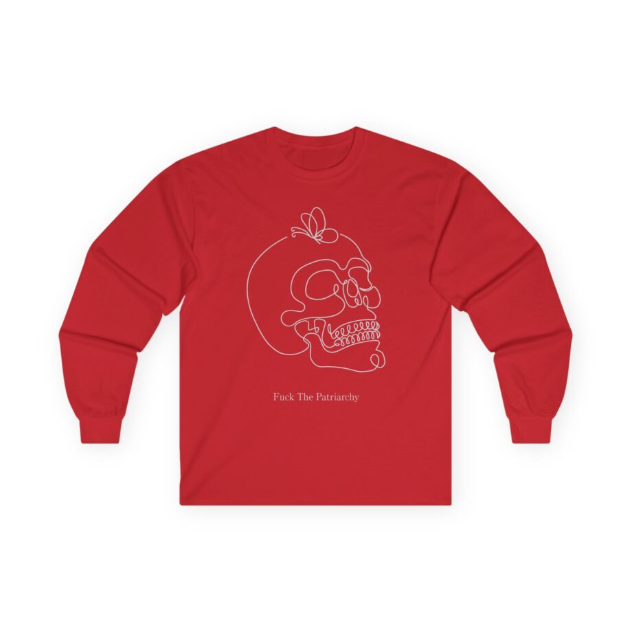 Qtcinderella Fuck the Patriarchy Unisex Ultra Cotton Long Sleeve Tee