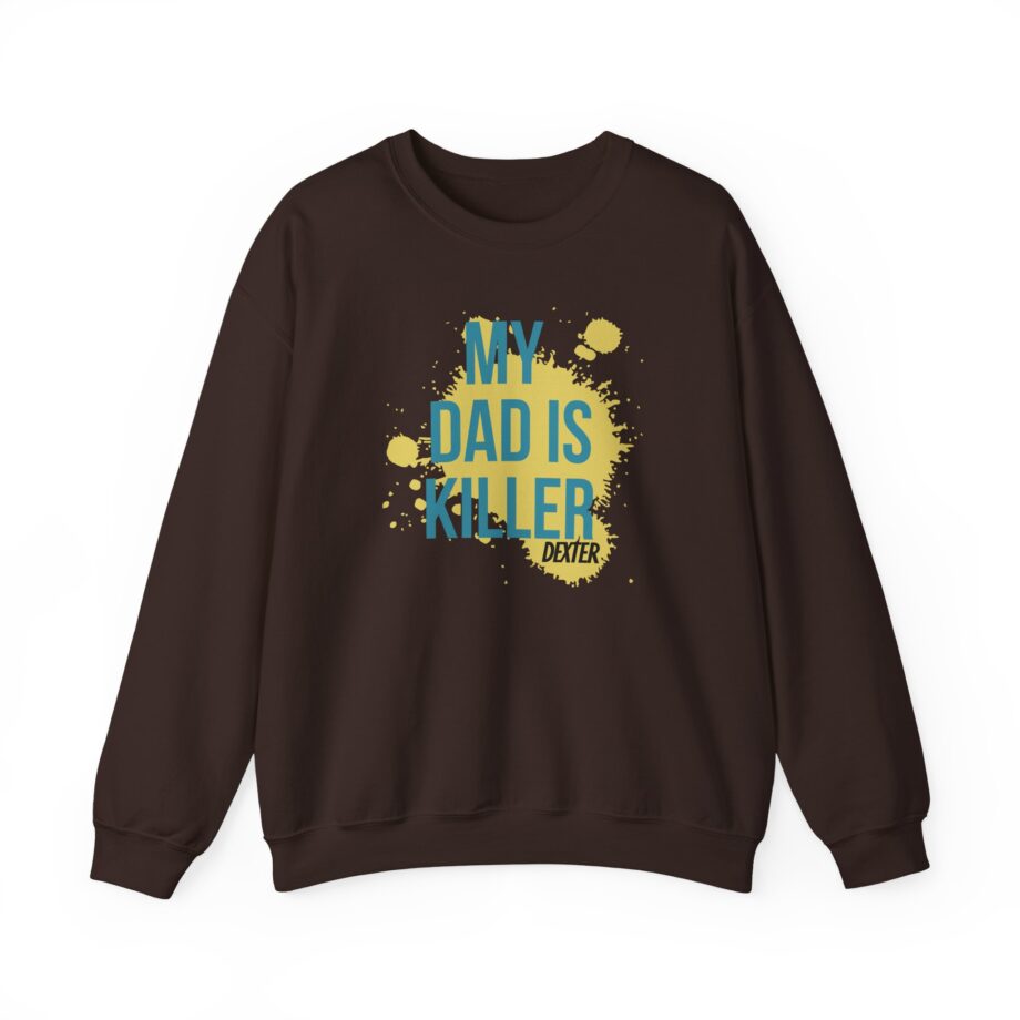 Dexter My Dad is Killer Unisex Heavy Blend™ Crewneck Sweatshirt