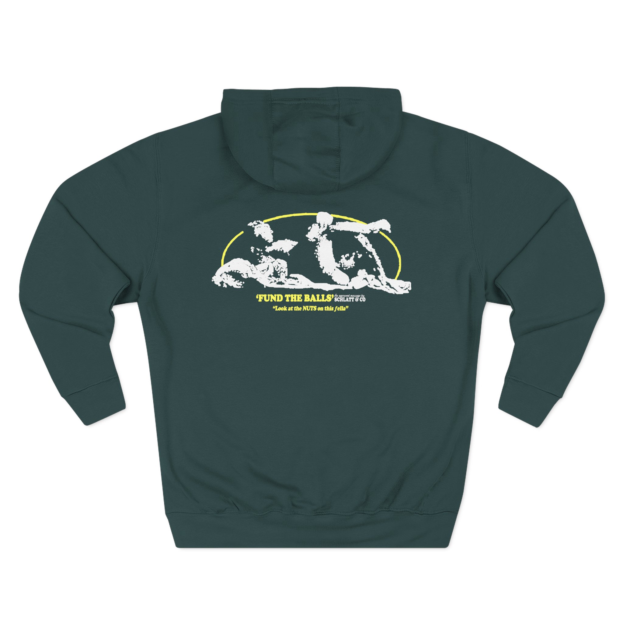 Jschlatt Thunder Balls Fun The Balls Three-Panel Fleece Hoodie