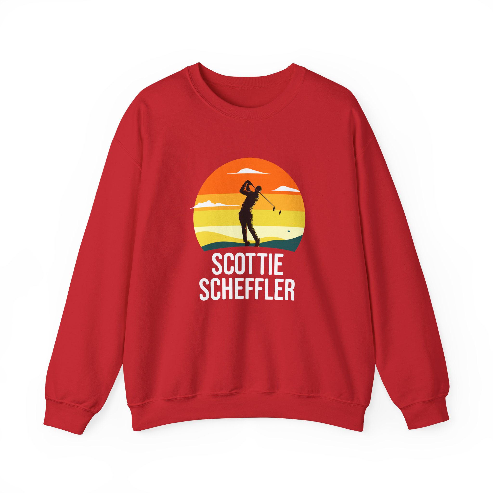 Scottie Scheffler Unisex Heavy Blendâ„¢ Crewneck Sweatshirt