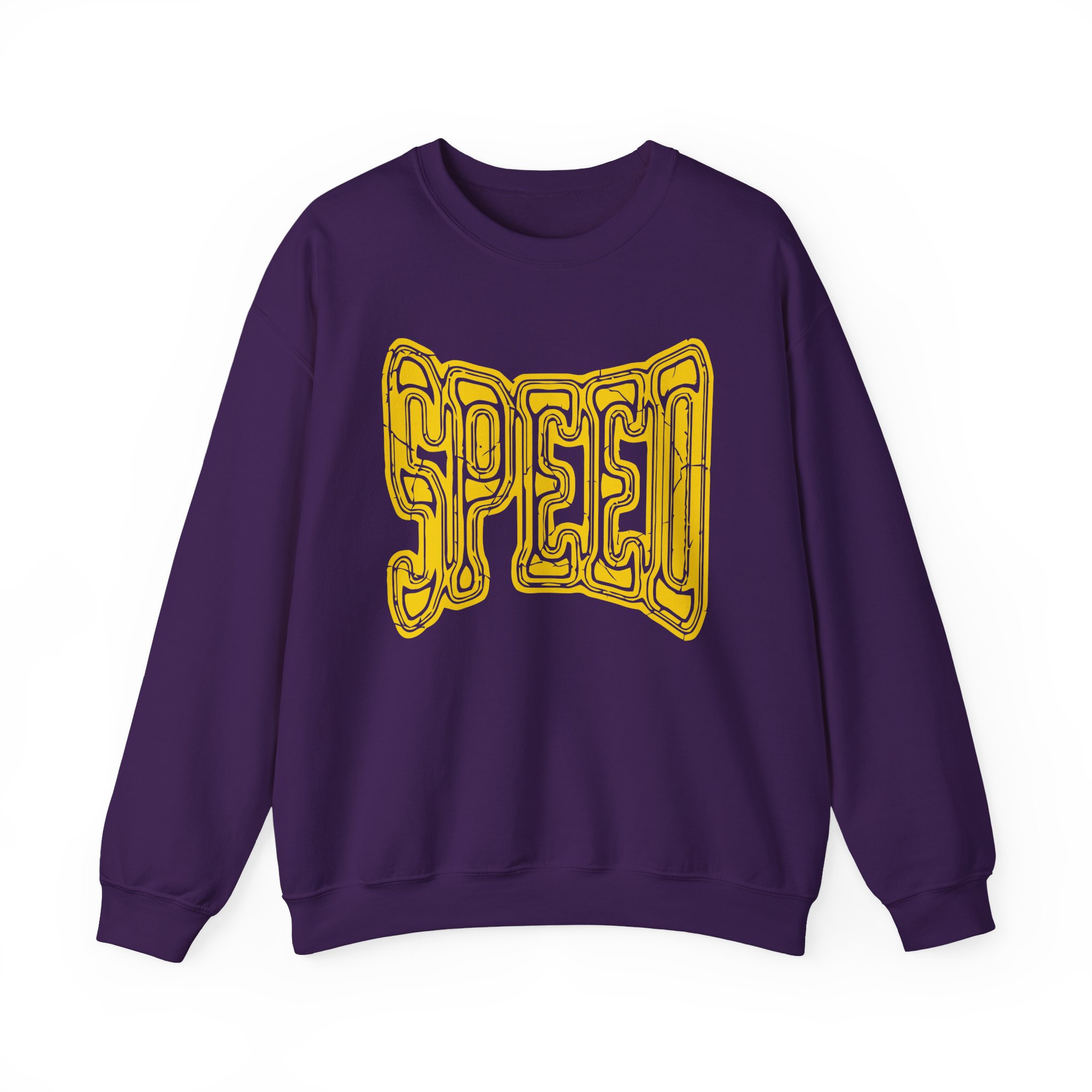 Ishowspeed Gold Logo Unisex Heavy Blendâ„¢ Crewneck Sweatshirt