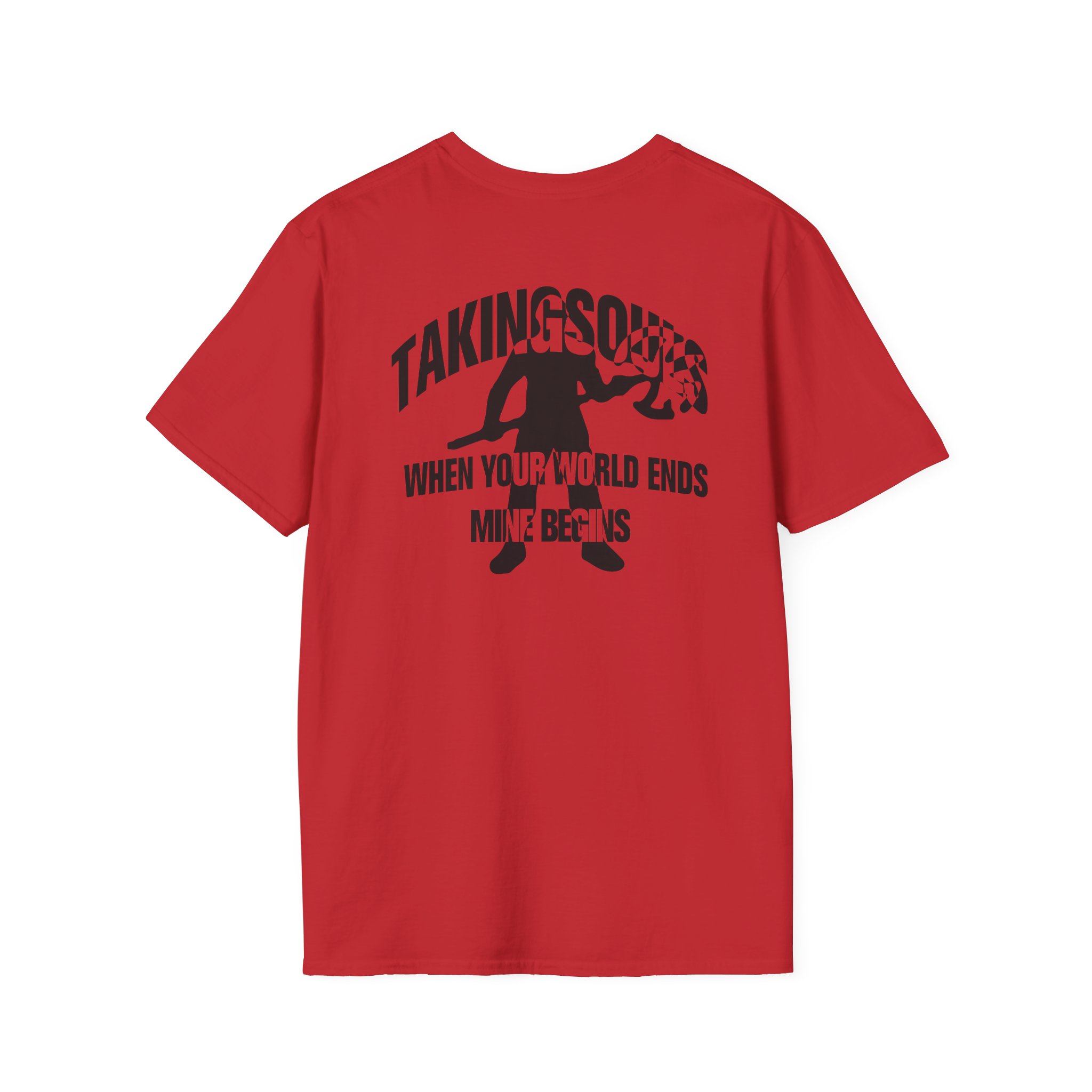David Goggins Taking Souls Axeman Unisex Softstyle T-Shirt