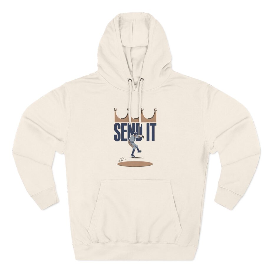 Trevor Bauer Send It  Three-Panel Fleece Hoodie
