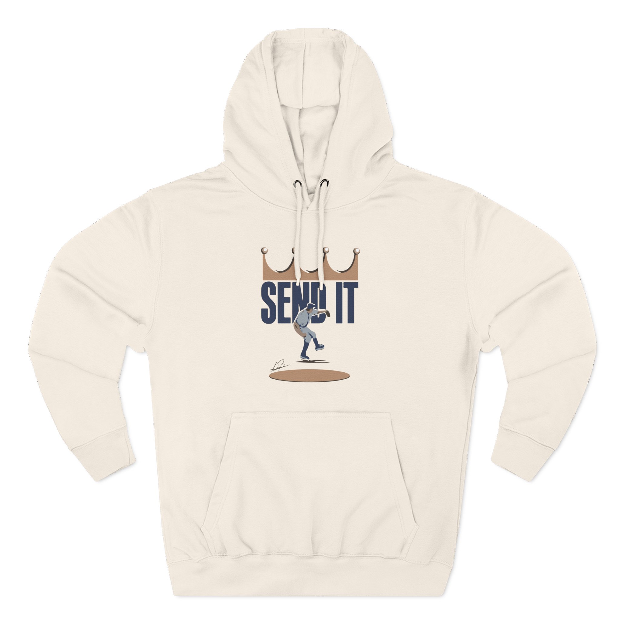 Trevor Bauer Send It  Three-Panel Fleece Hoodie