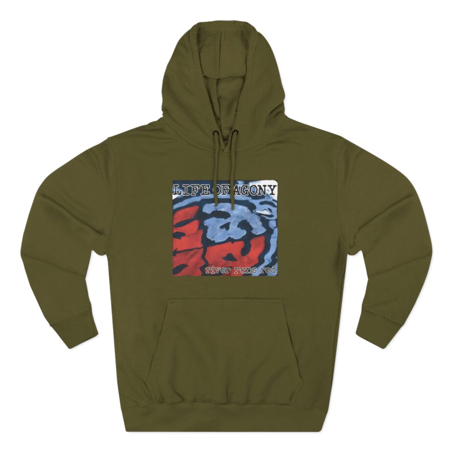 Life of Agony Through and Through Three-Panel Fleece Hoodie