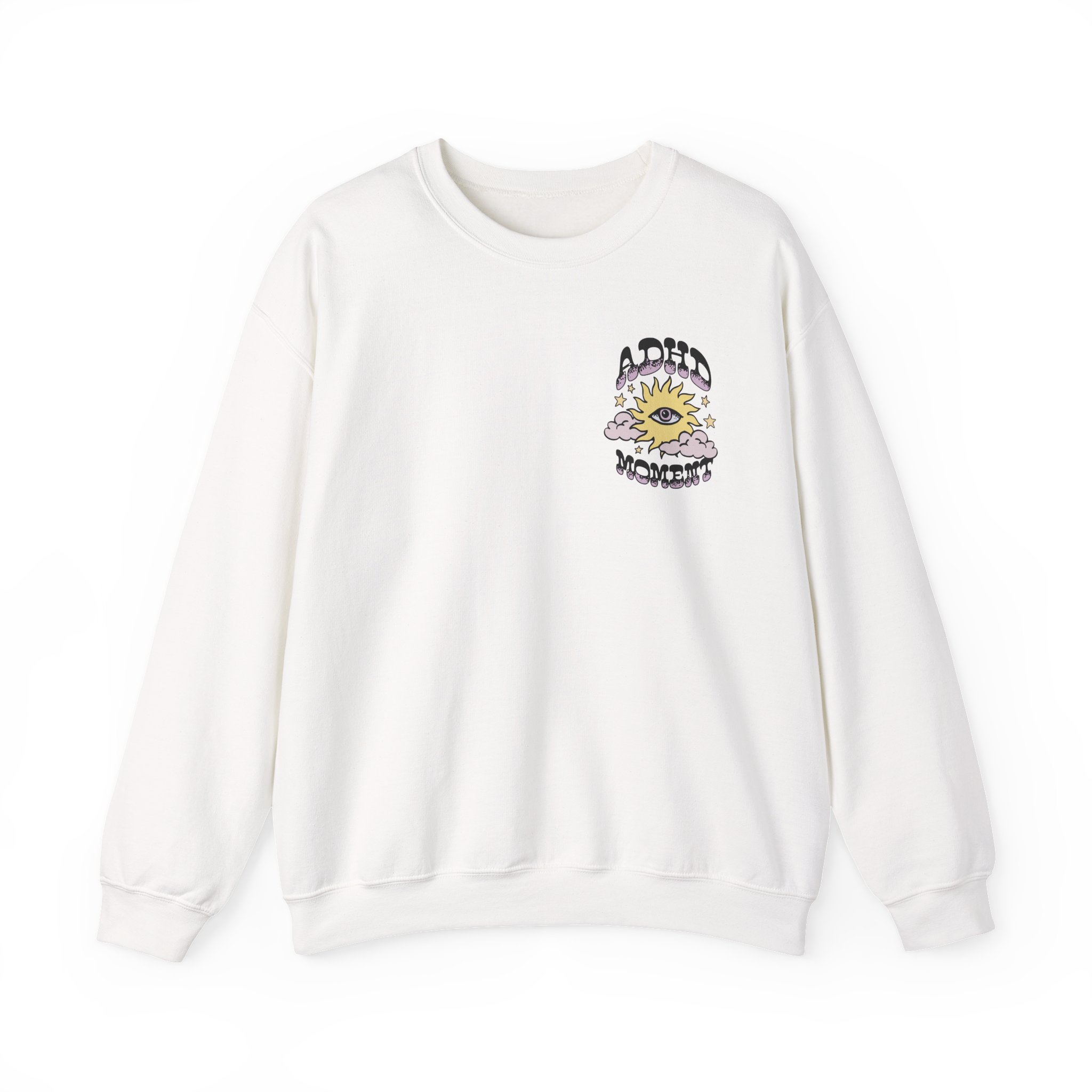 Kallmekris Adhd Moment Unisex Heavy Blendâ„¢ Crewneck Sweatshirt