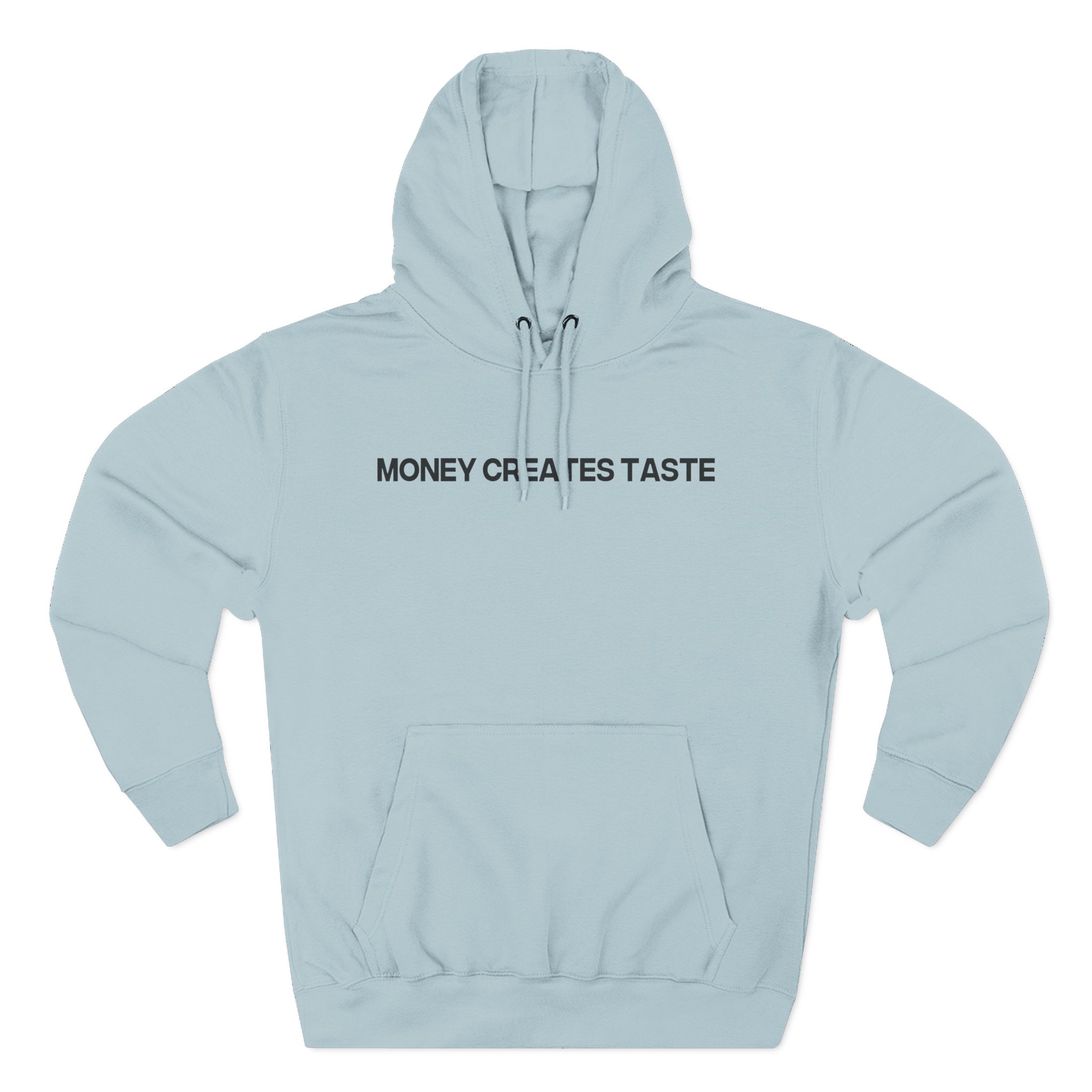 Jenny Holzer Money Creates Taste Three-Panel Fleece Hoodie
