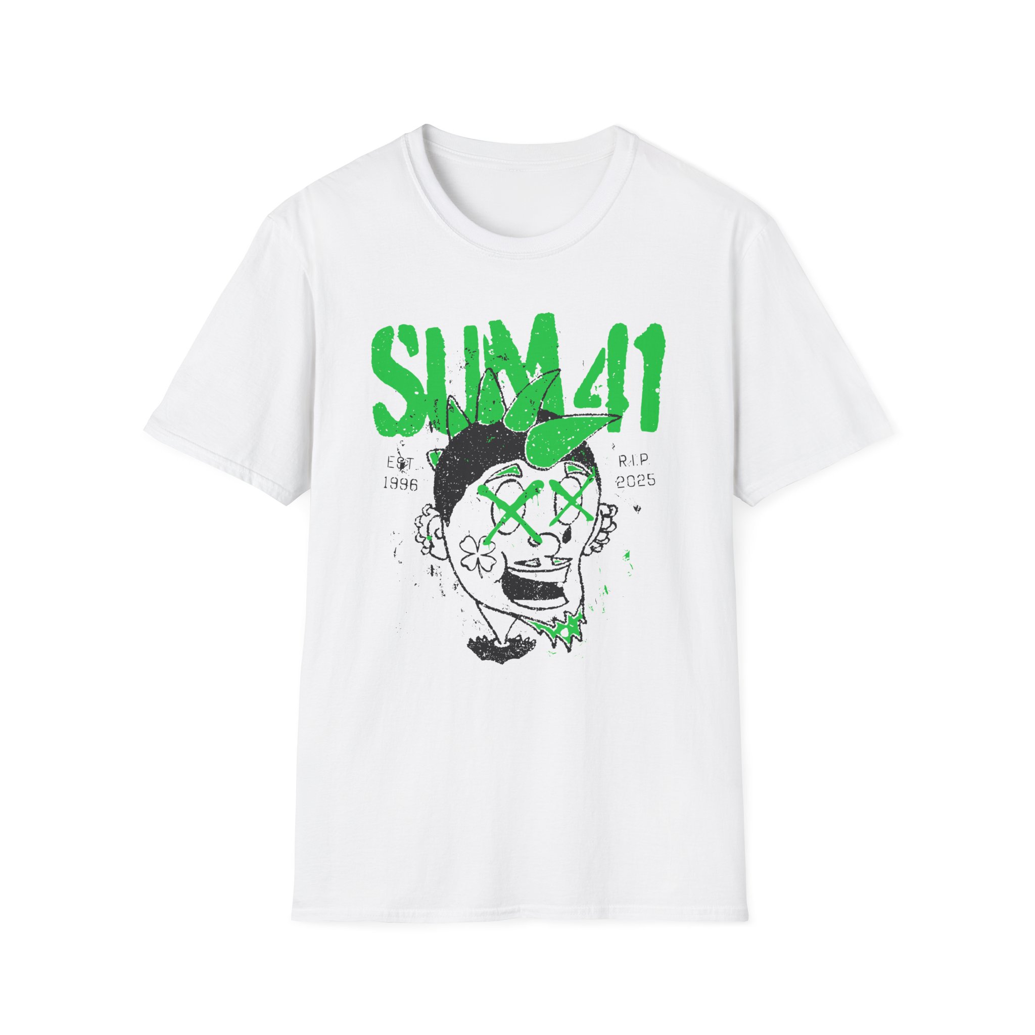Sum 41 St. Patrick's Day Unisex Softstyle T-Shirt