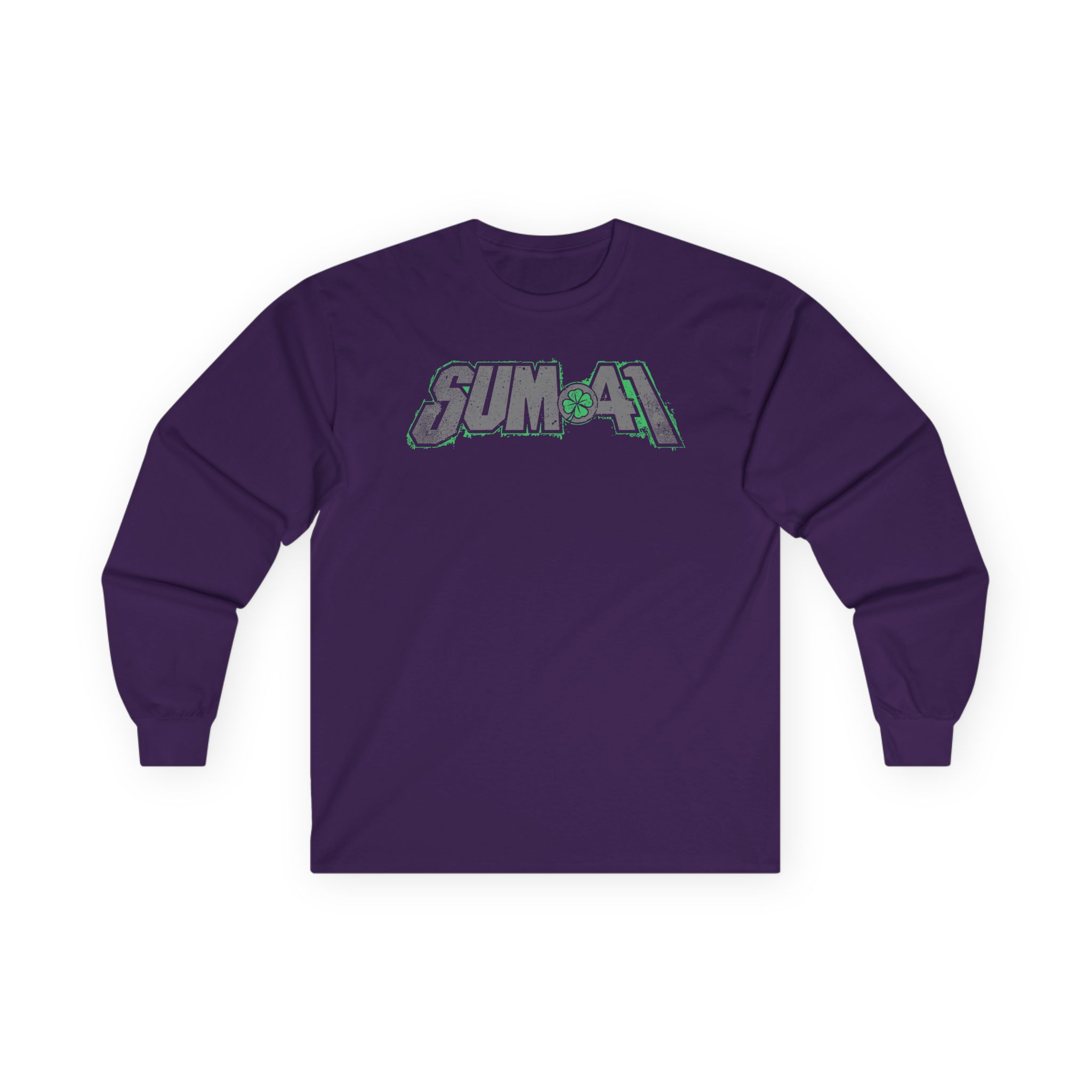 Sum 41 Shamrock Unisex Ultra Cotton Long Sleeve Tee
