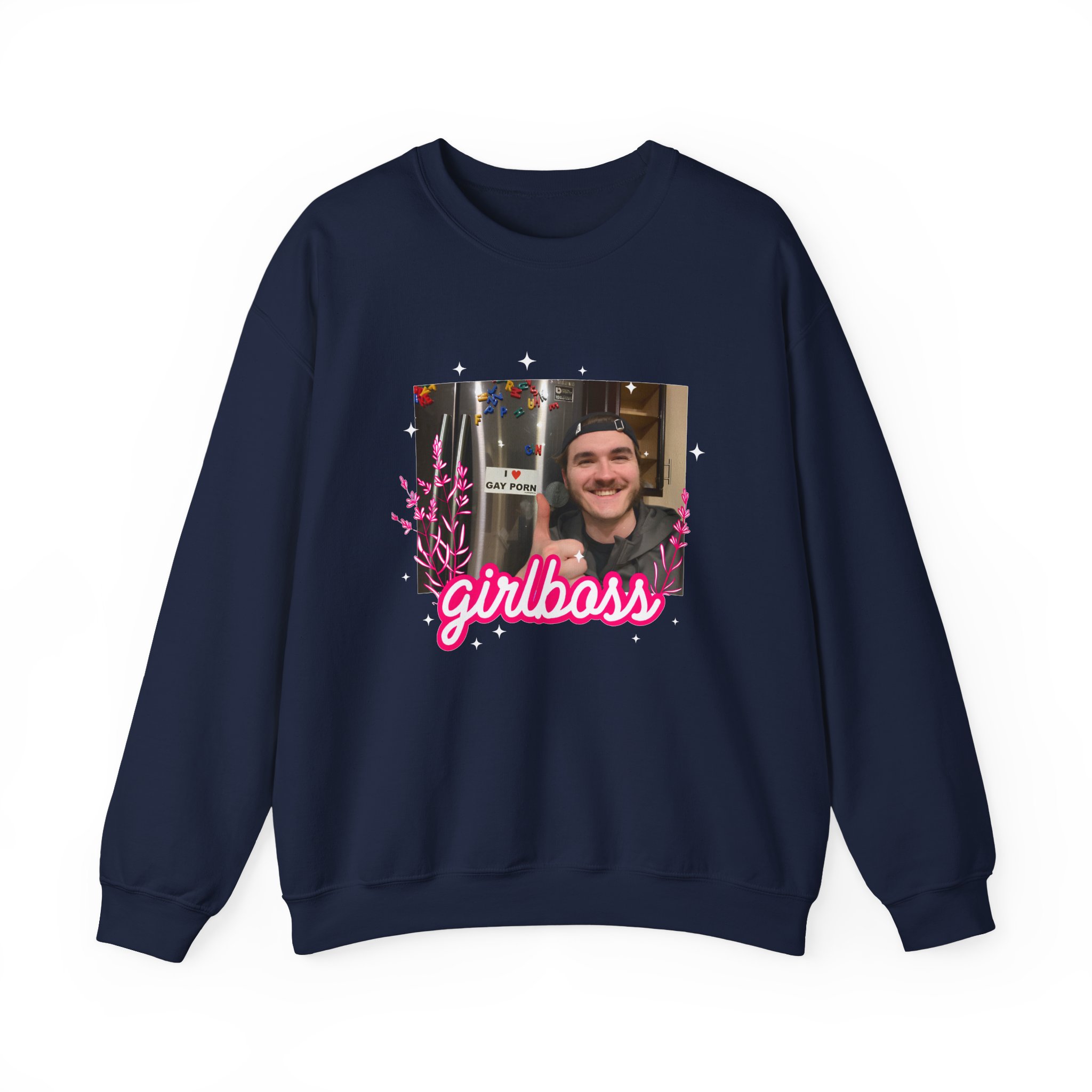 Jschlatt Girlboss Unisex Heavy Blendâ„¢ Crewneck Sweatshirt