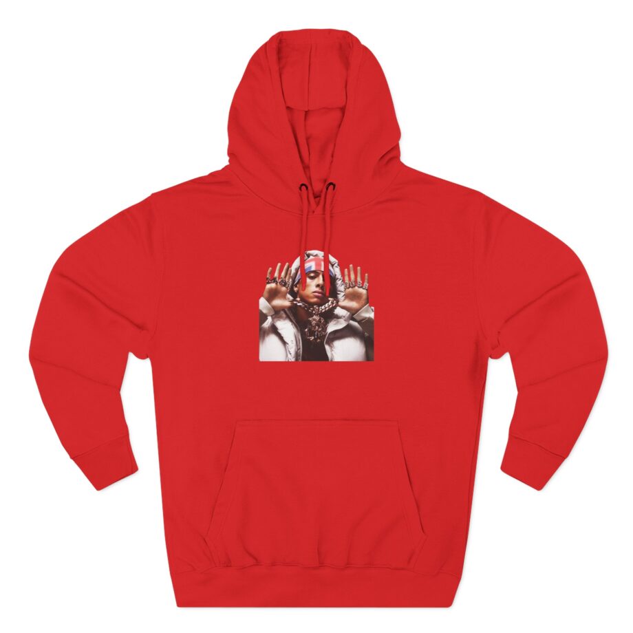 Central Cee Album One By One Three-Panel Fleece Hoodie