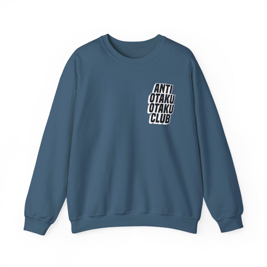 Rubius Anti Otaku Otaku Club Unisex Heavy Blend™ Crewneck Sweatshirt