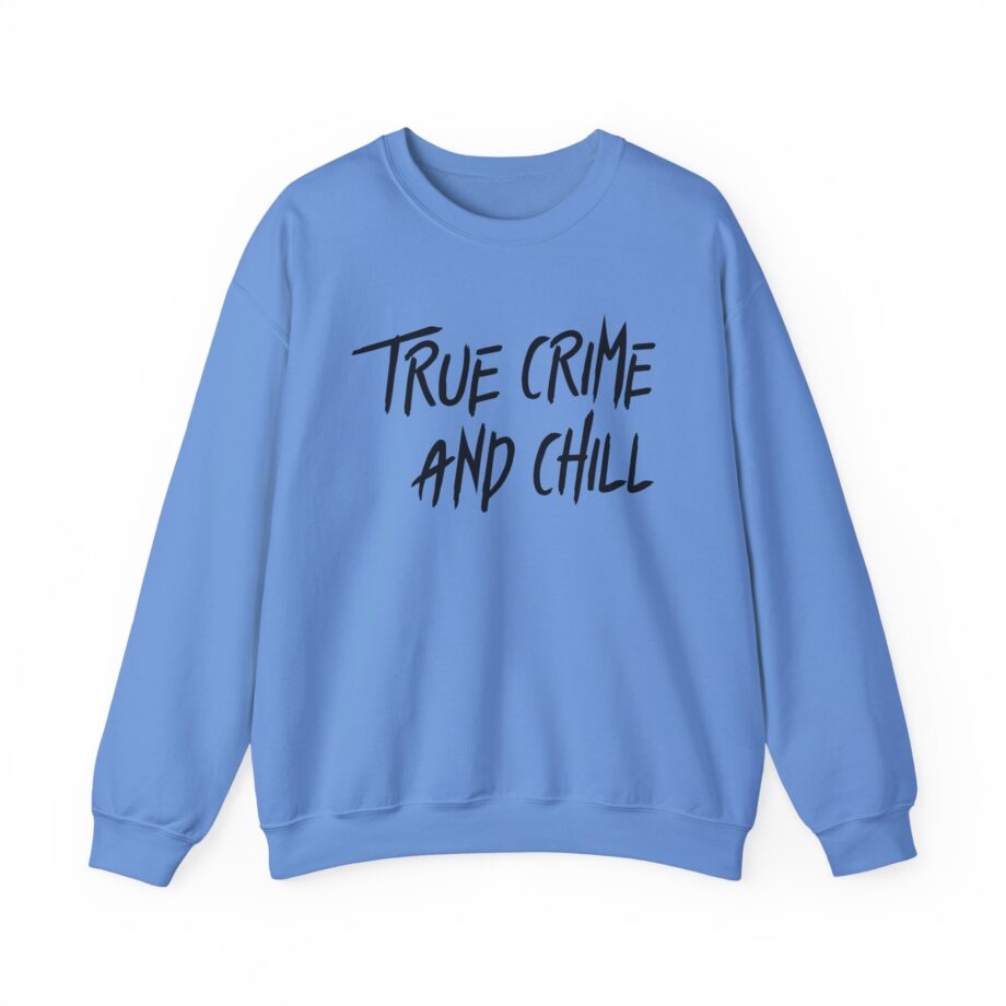 Kendall Rae True Crime and Chill Unisex Heavy Blend™ Crewneck Sweatshirt