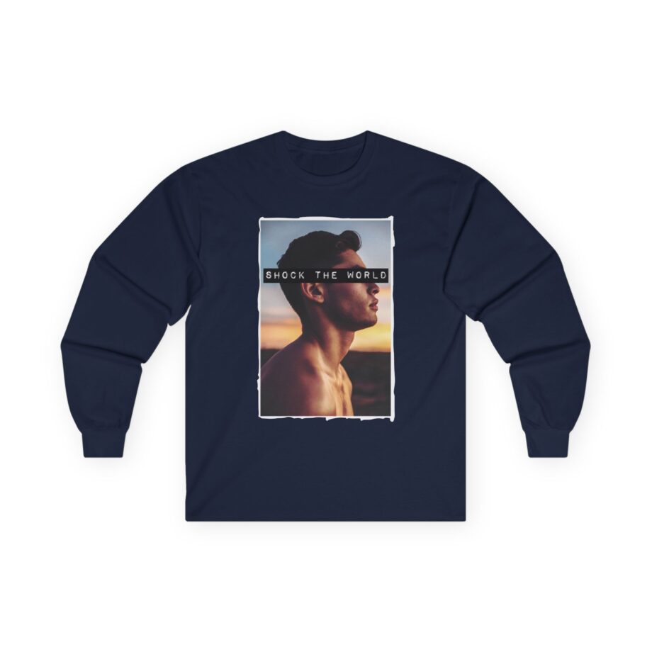 Ryan Garcia Shock the World Unisex Ultra Cotton Long Sleeve Tee