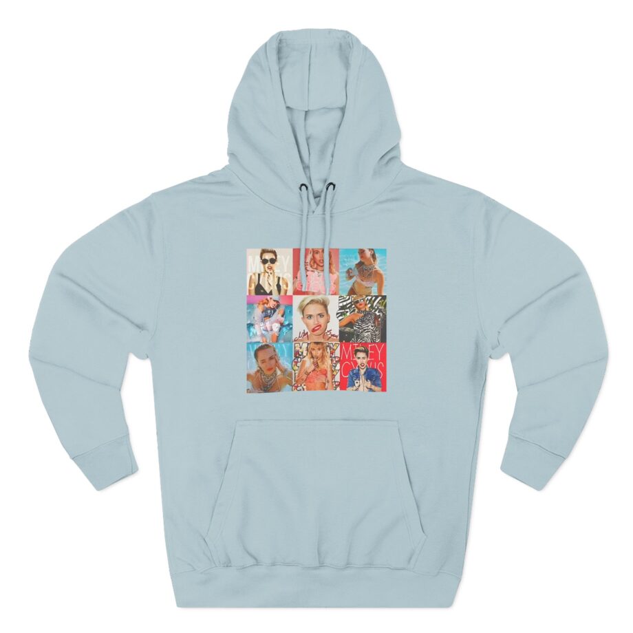 Miley Cyrus Serving Face South America Tour Three-Panel Fleece Hoodie