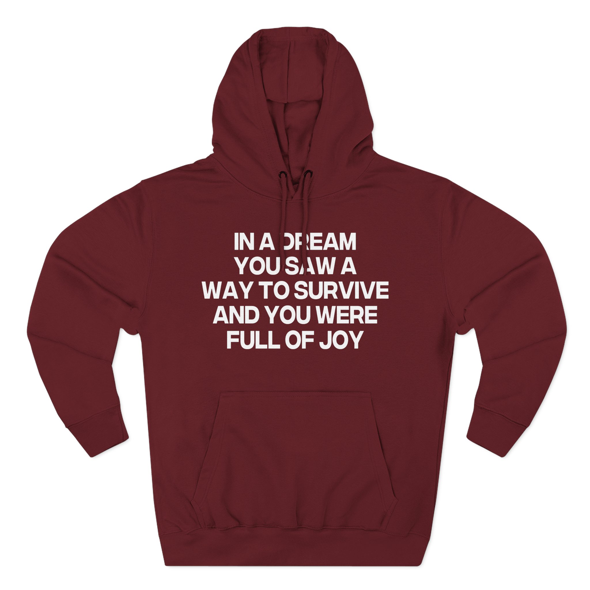 1992 Jenny Holzer Three-Panel Fleece Hoodie