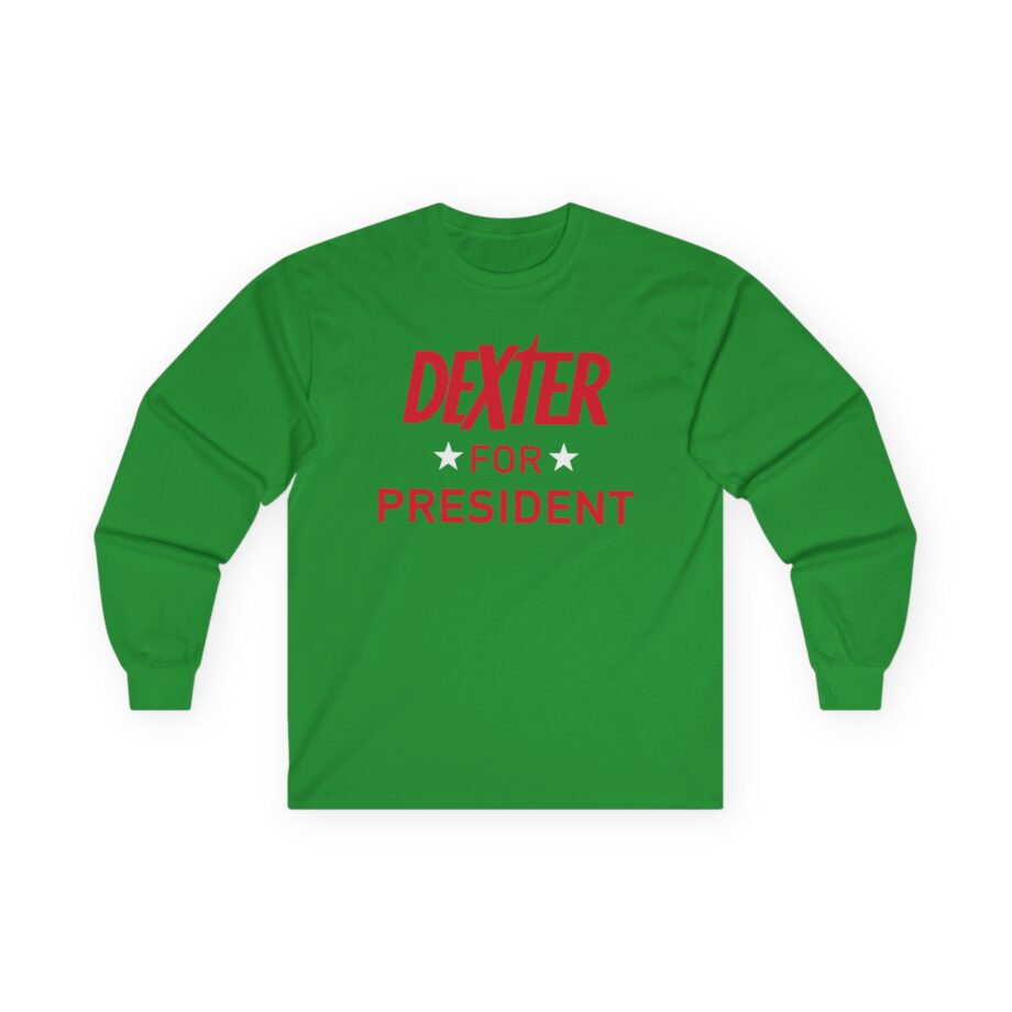 Dexter For President Unisex Ultra Cotton Long Sleeve Tee