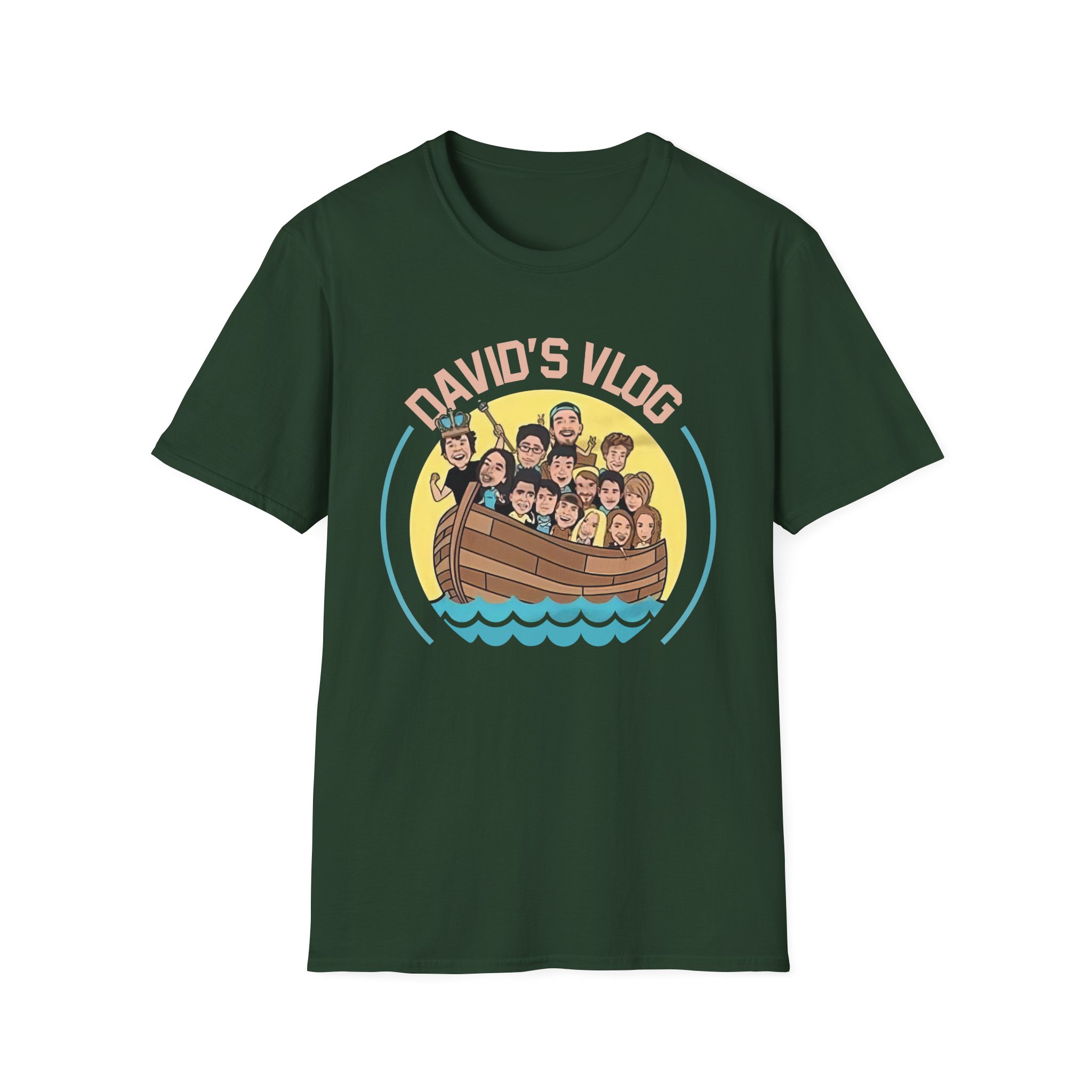David Dobrik  David's Vlog Unisex Softstyle T-Shirt