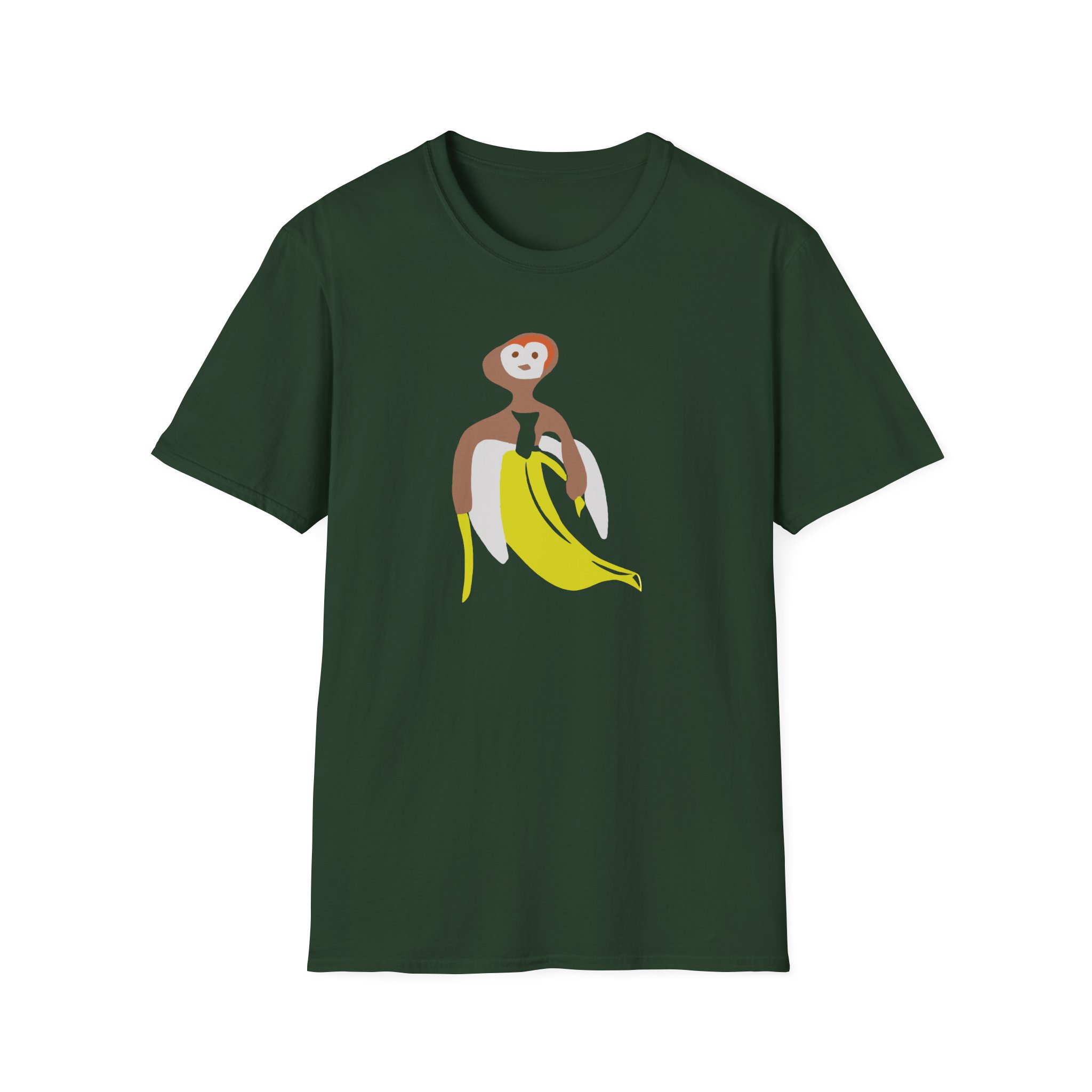Spoonkid Inspired Banana Unisex Softstyle T-Shirt