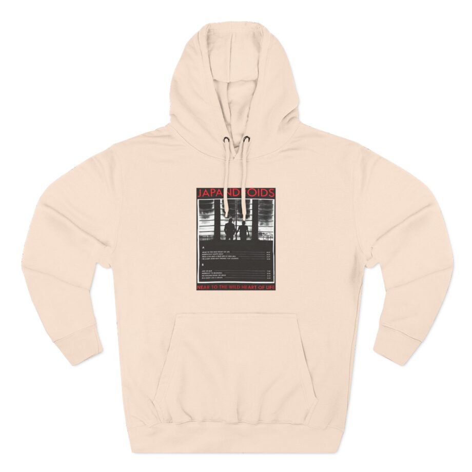 Japandroids Near to the Wild Heart of Life Three-Panel Fleece Hoodie