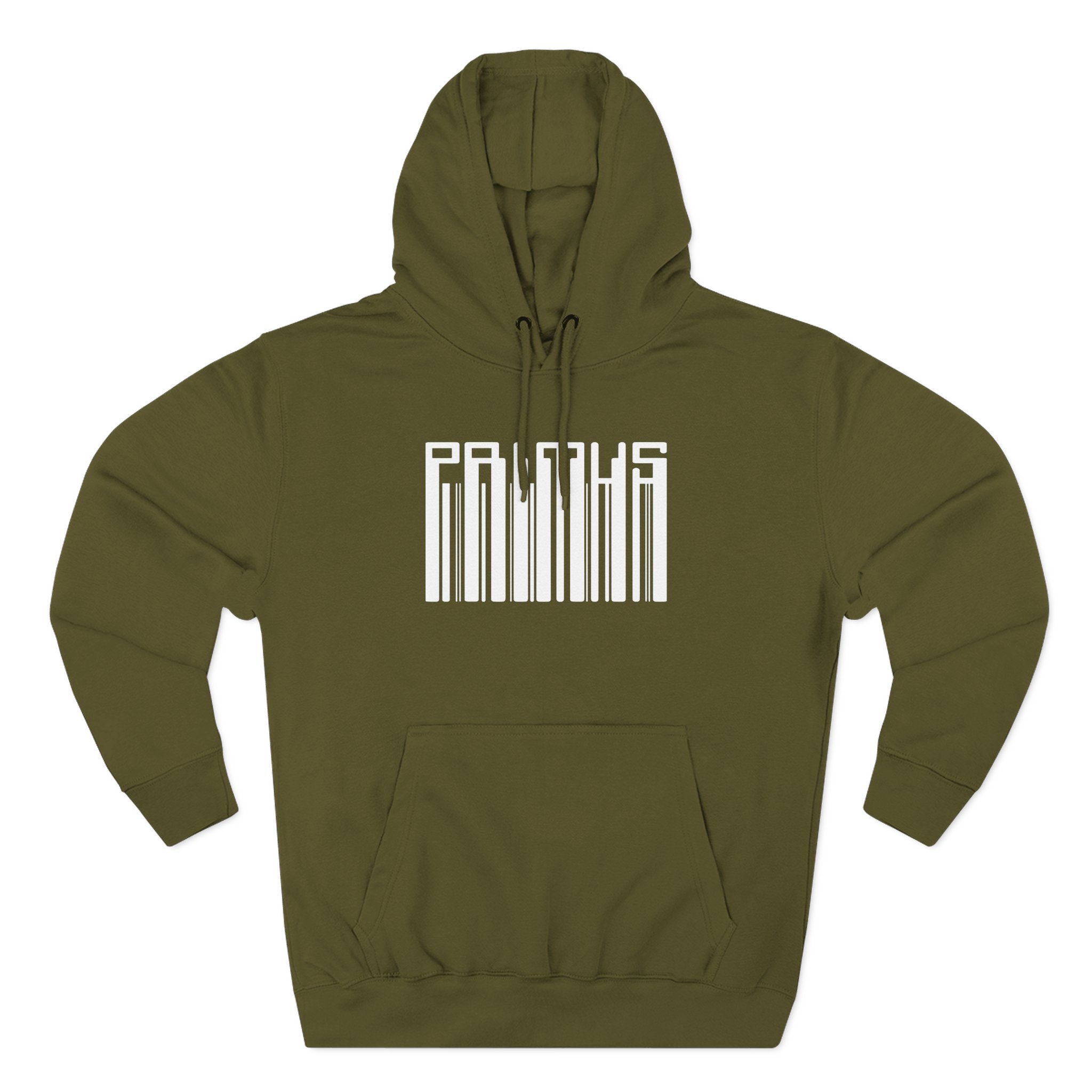 Primus Black Barcode Three-Panel Fleece Hoodie