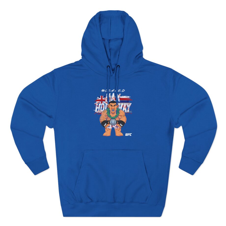 Max Holloway Big Shots Hawaii Three-Panel Fleece Hoodie