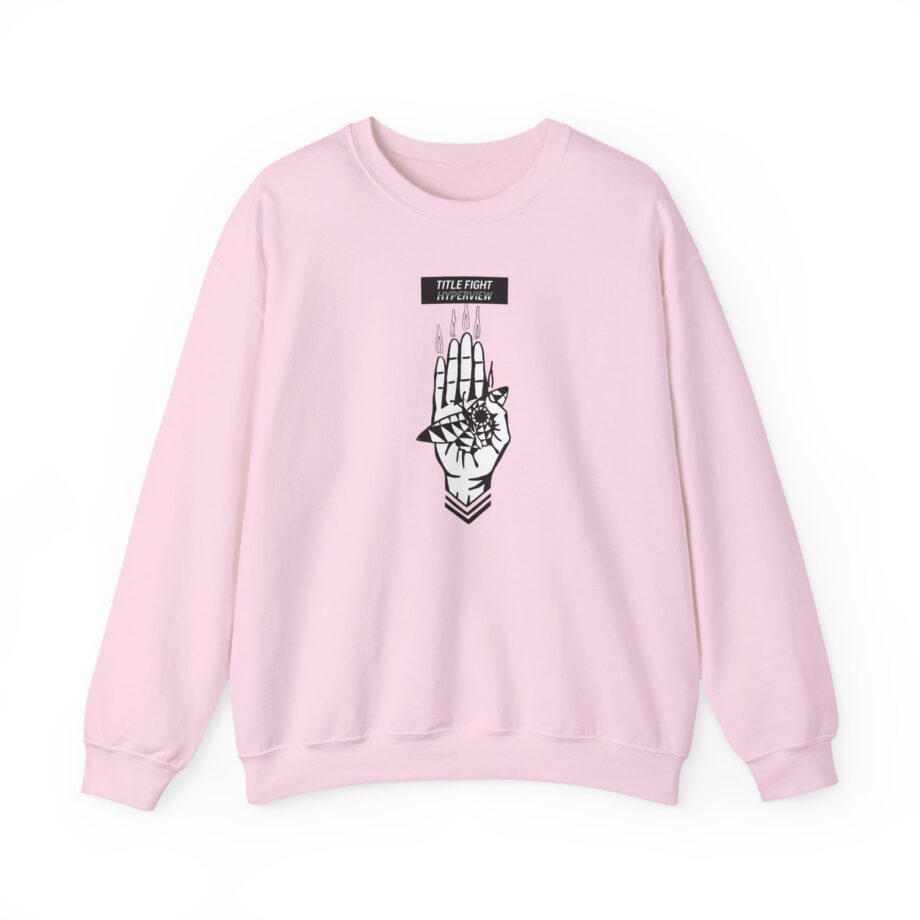 Title Fight Hyperview Hand Unisex Heavy Blend™ Crewneck Sweatshirt