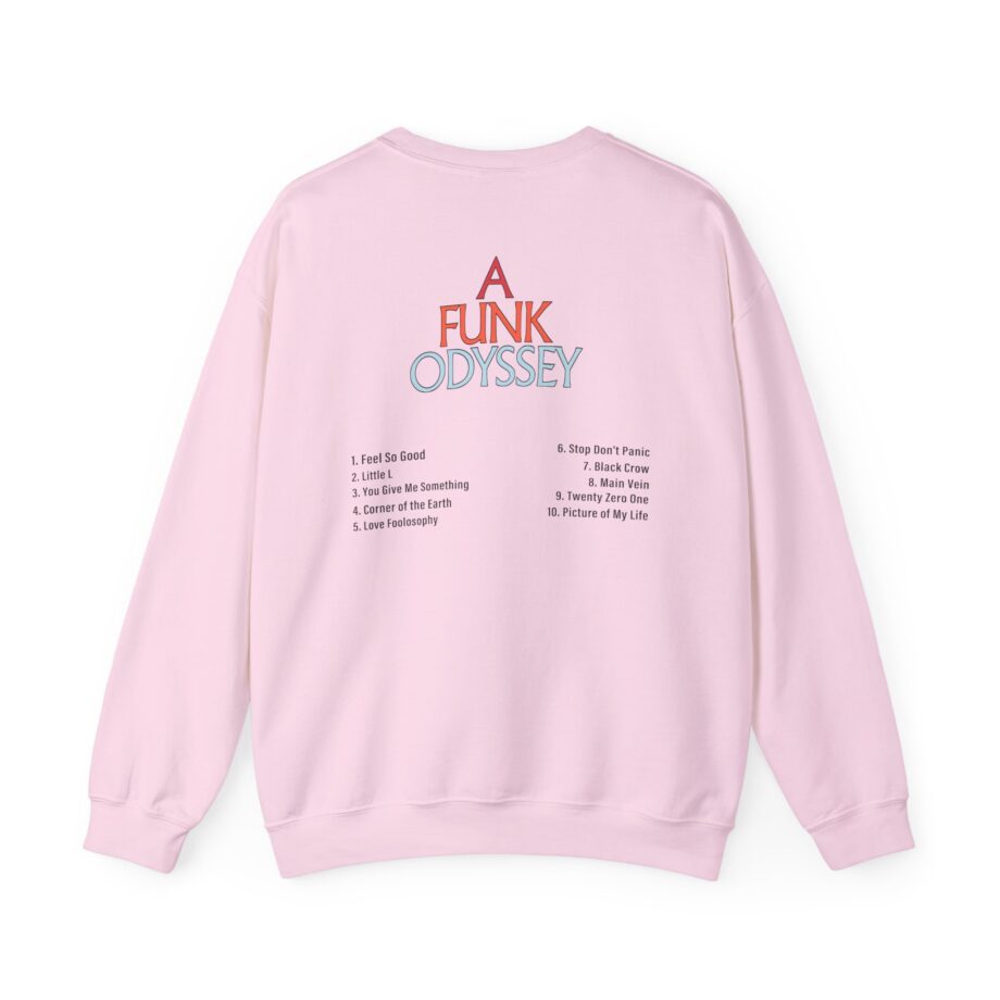 J Funk Odyssey Tracklist Unisex Heavy Blend™ Crewneck Sweatshirt
