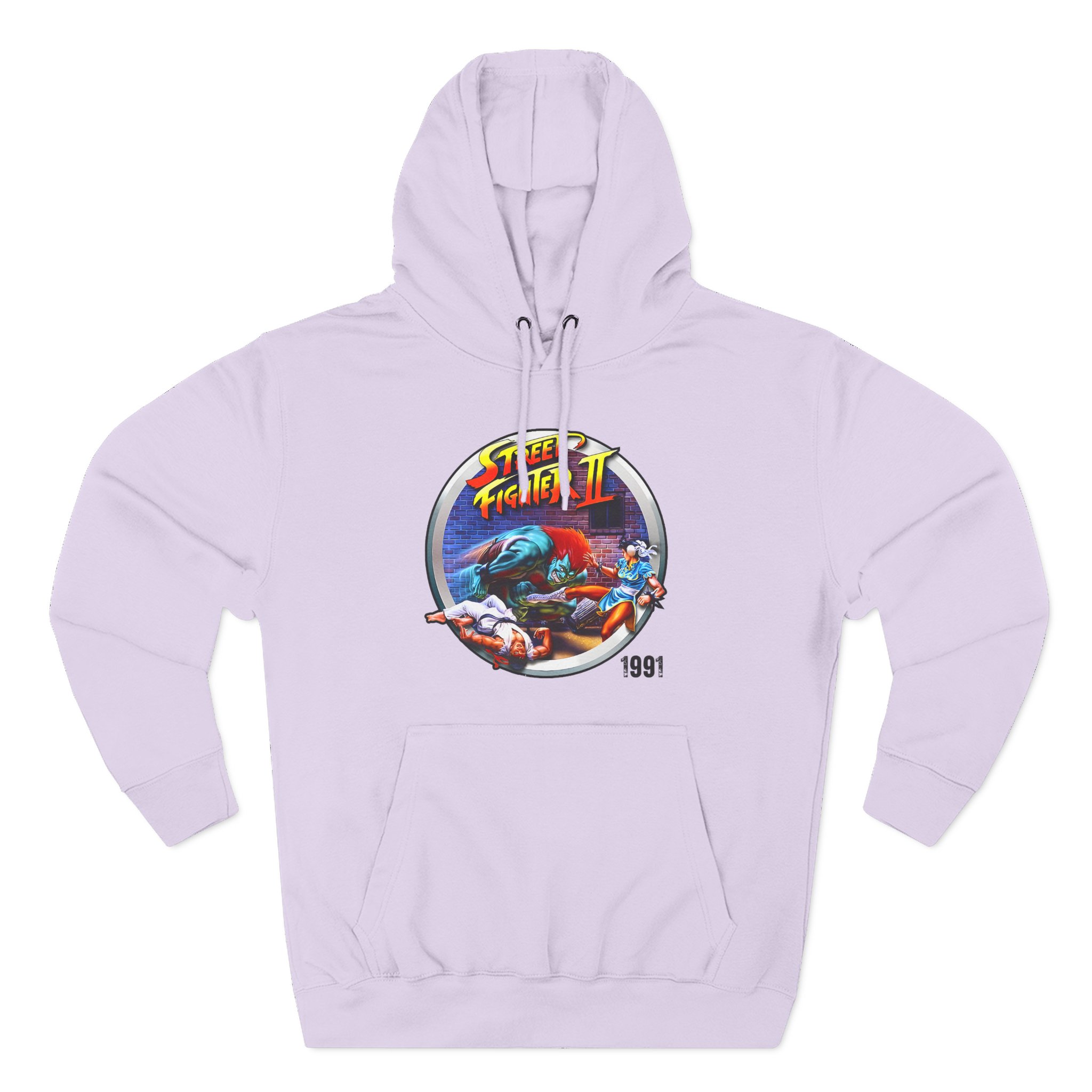 Ishowspeed Street Fighter Three-Panel Fleece Hoodie