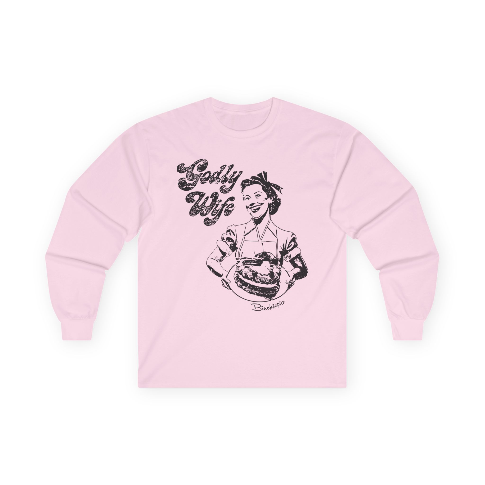 Binchtopia Godly Wife Unisex Ultra Cotton Long Sleeve Tee