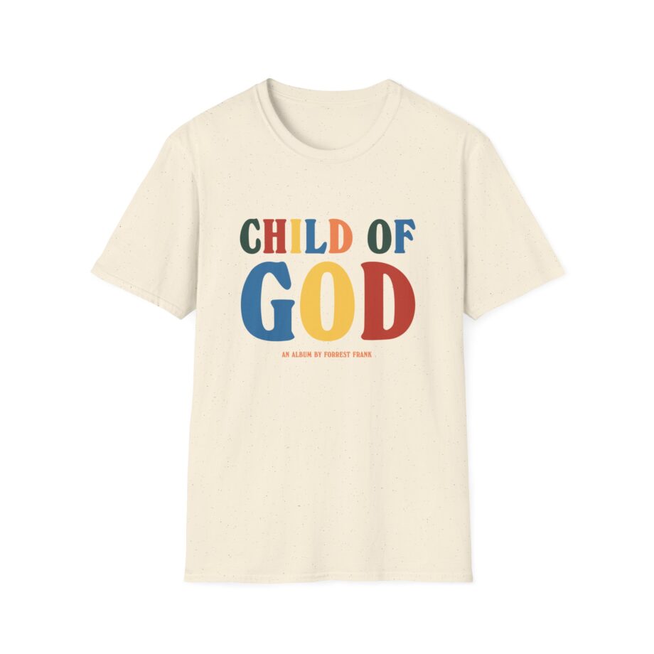 Forrest Frank Child of God by Forrest Unisex Softstyle T-Shirt