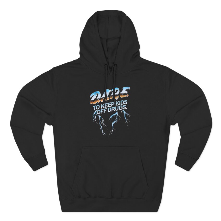 The Dare to Resist Drugs and Violence Three-Panel Fleece Hoodie