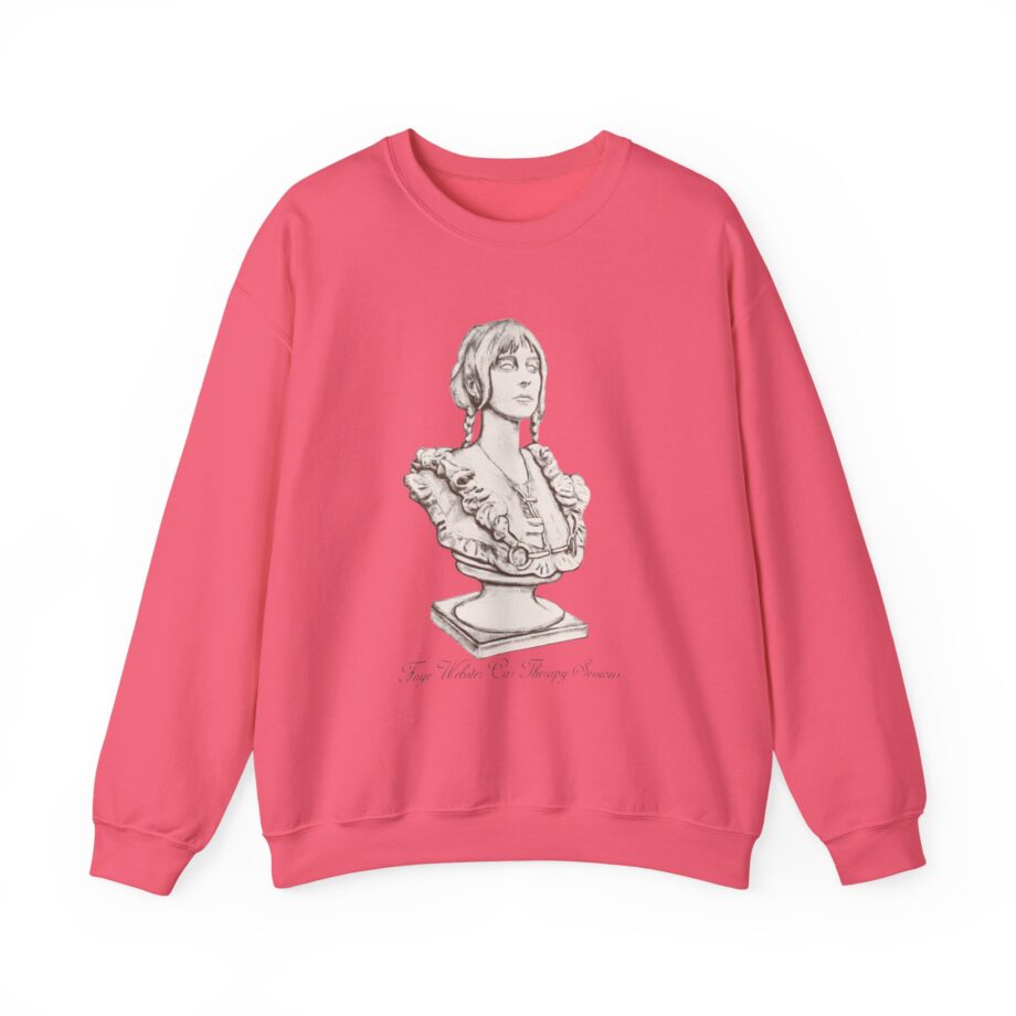 Faye Webster Car Therapy Sessions Bust Unisex Heavy Blend™ Crewneck Sweatshirt