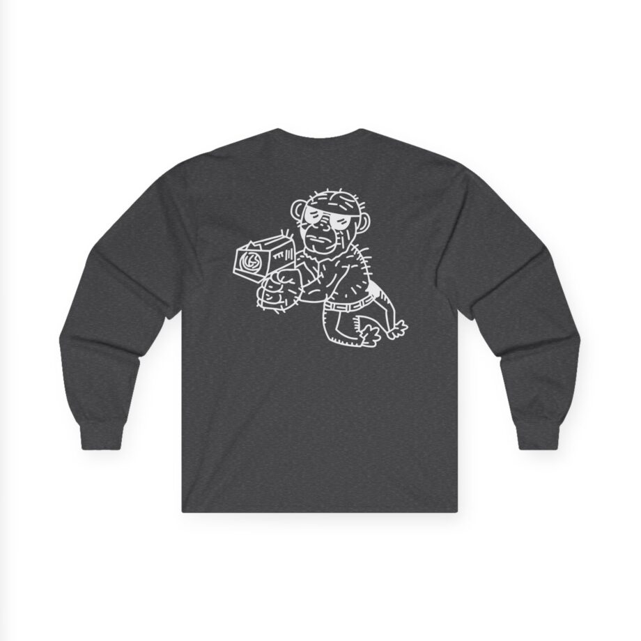 Spoonkid Detective Monke Unisex Ultra Cotton Long Sleeve Tee