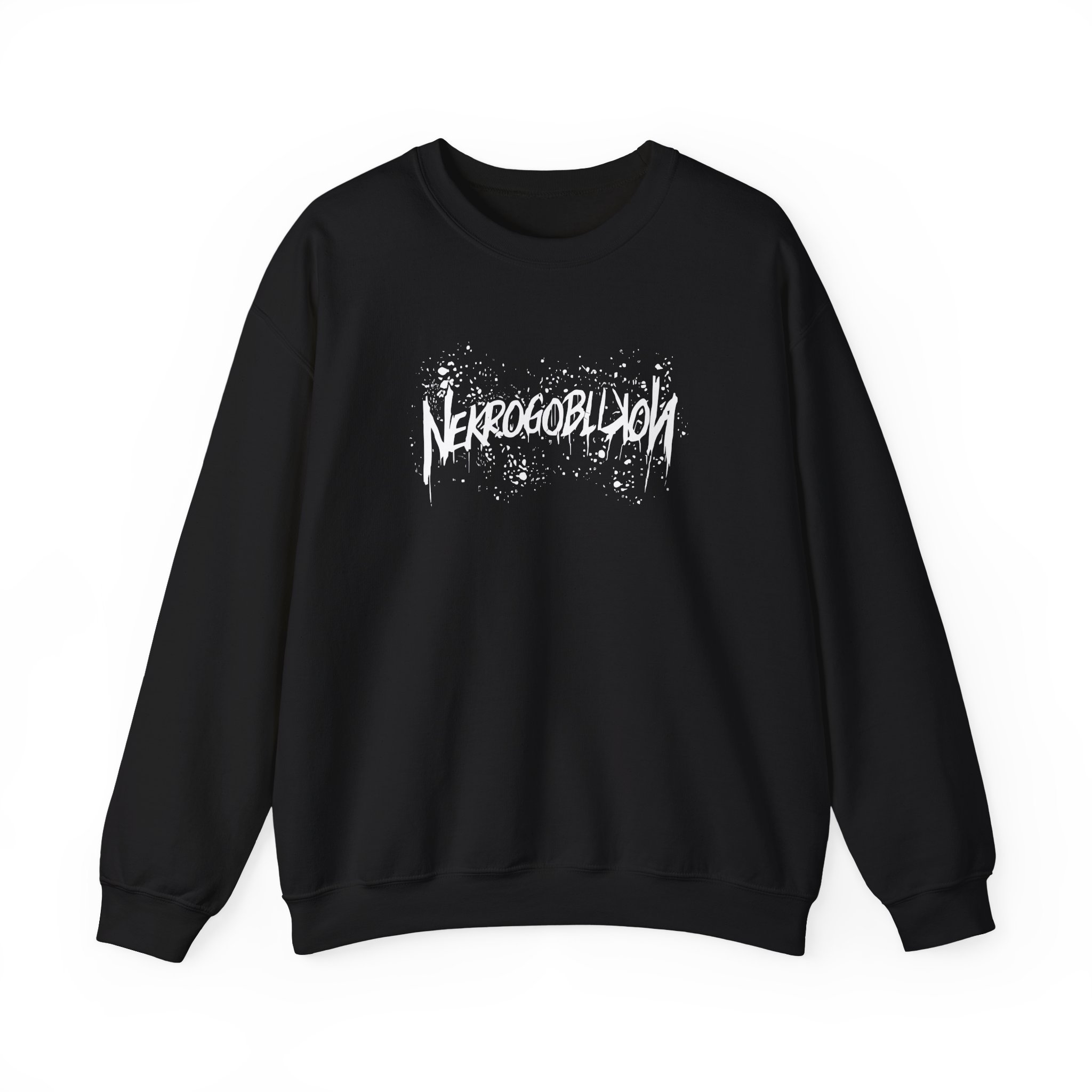 Nekrogoblikon Goblin Mode Raglan Unisex Heavy Blendâ„¢ Crewneck Sweatshirt