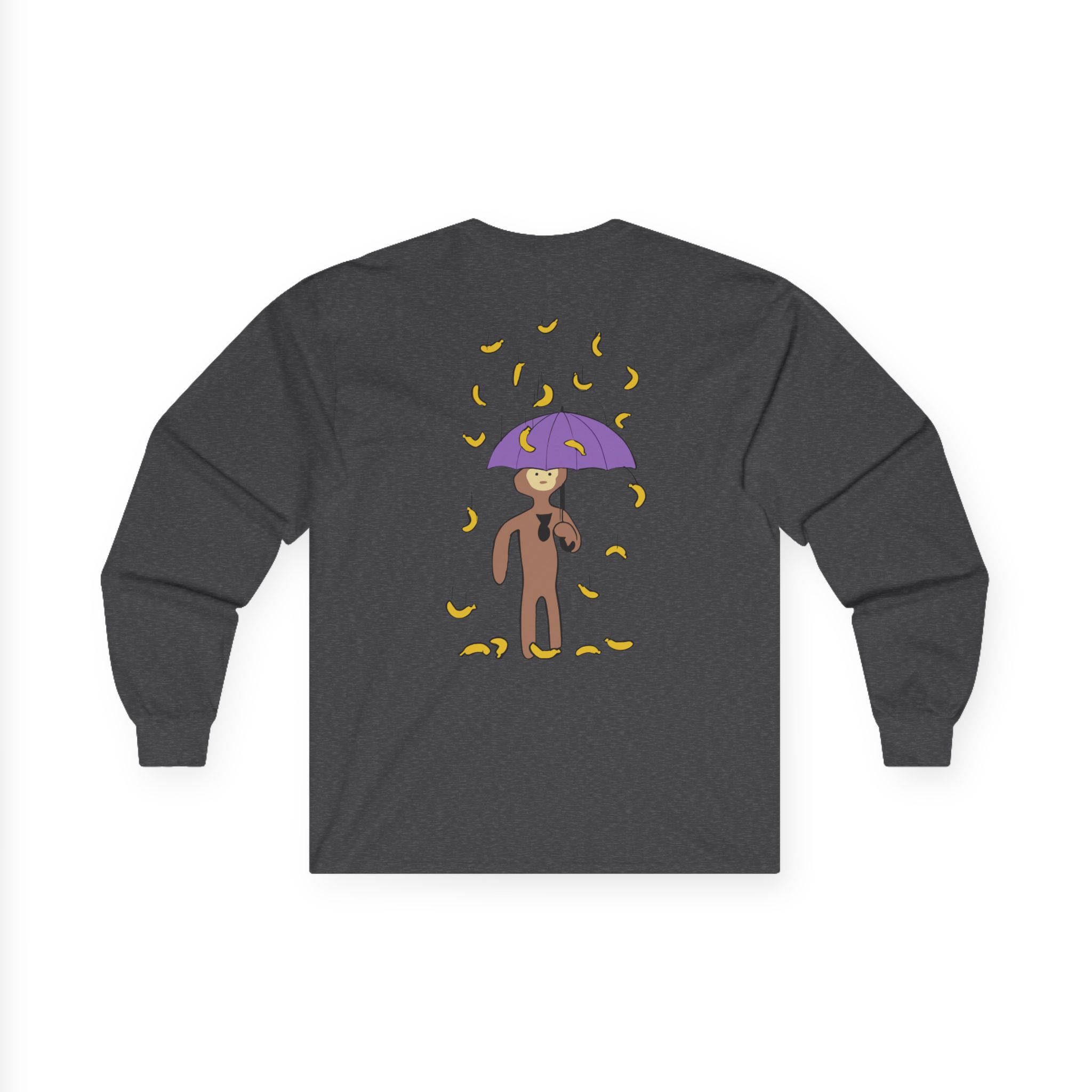 Spoonkid Raining Bananas Unisex Ultra Cotton Long Sleeve Tee