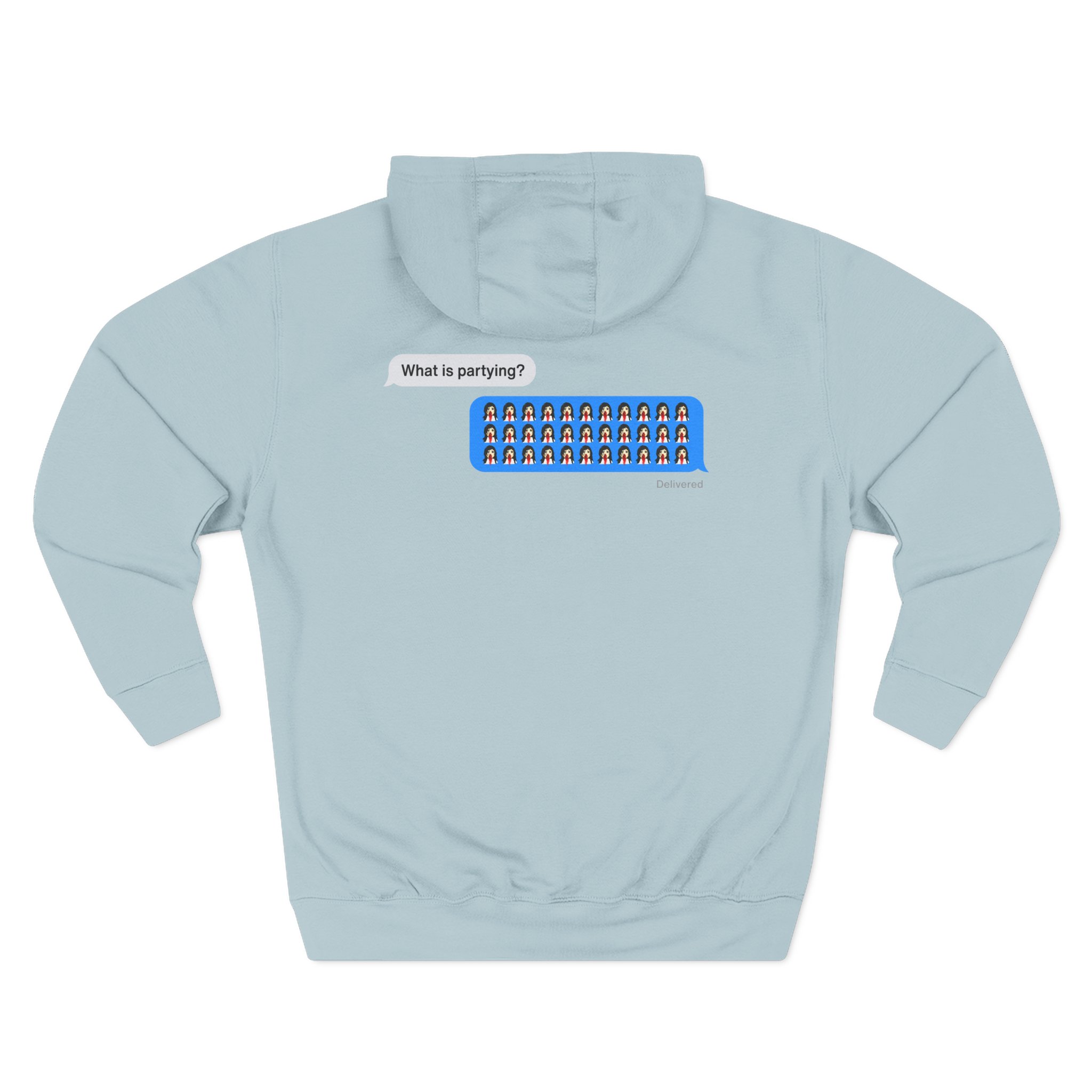 Andrew Wk Emoji Three-Panel Fleece Hoodie