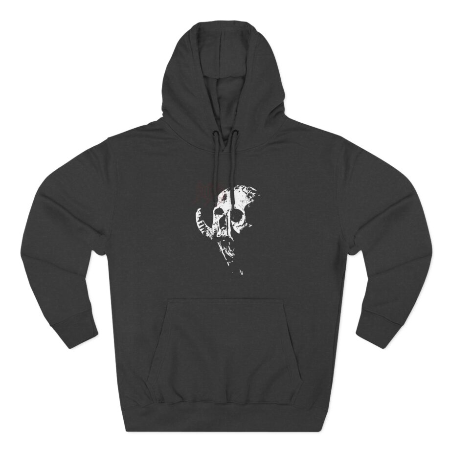 Absent in Body Plague God Three-Panel Fleece Hoodie