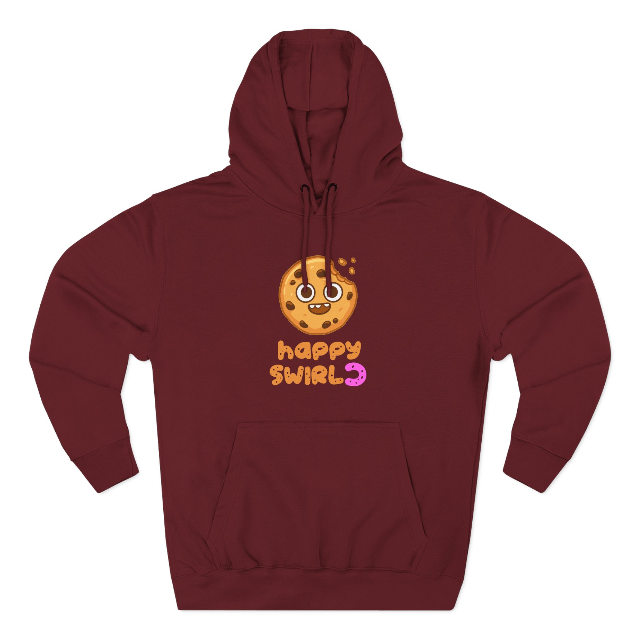 Cookieswirlc Three-Panel Fleece Hoodie