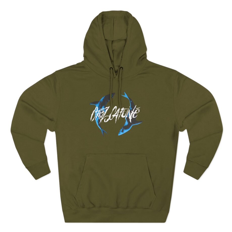Cruz Cafune Double Shark Three-Panel Fleece Hoodie