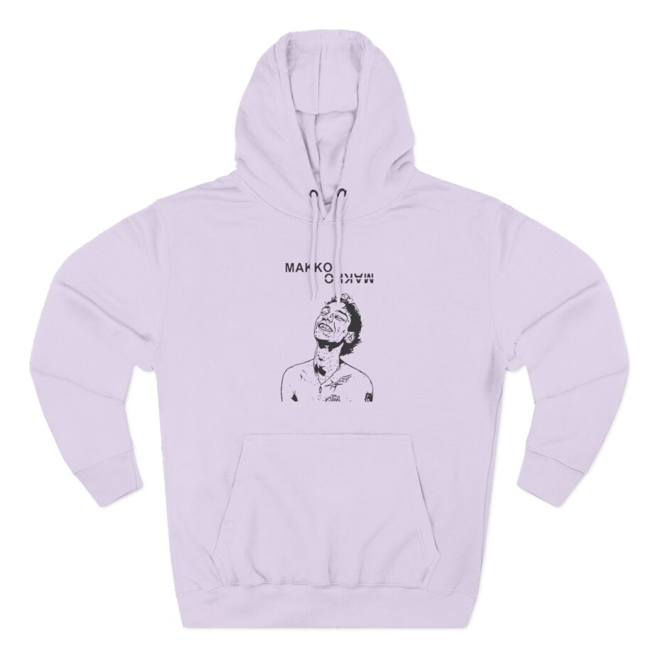 Makko Three-Panel Fleece Hoodie