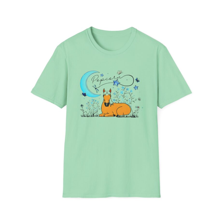 Harlow and Popcorn Unisex Softstyle T-Shirt