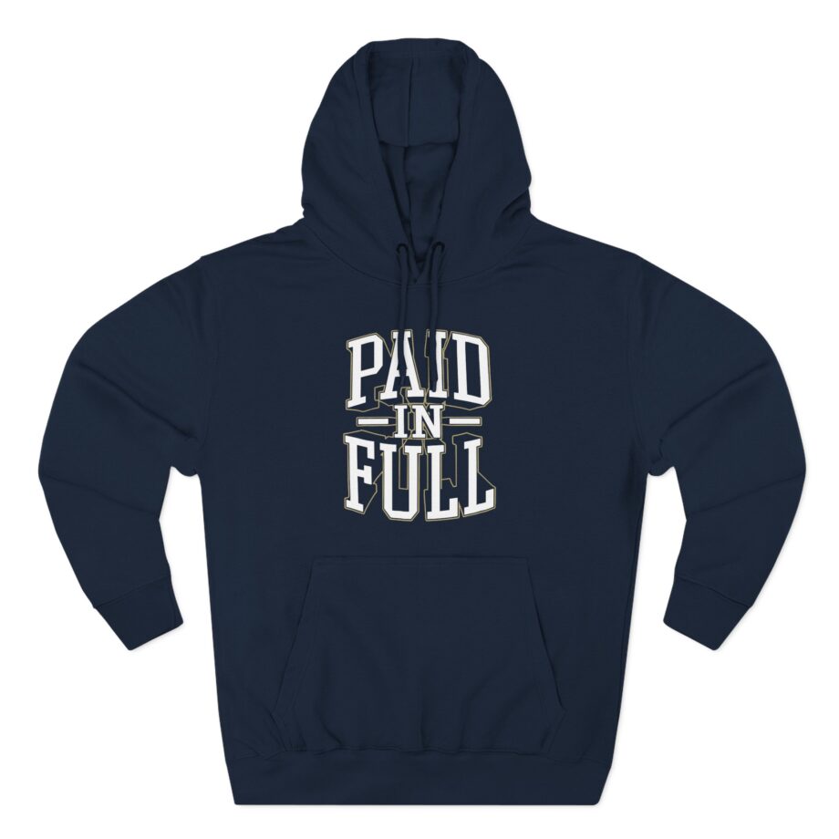 Eric B Rakim Paid in Full Three-Panel Fleece Hoodie