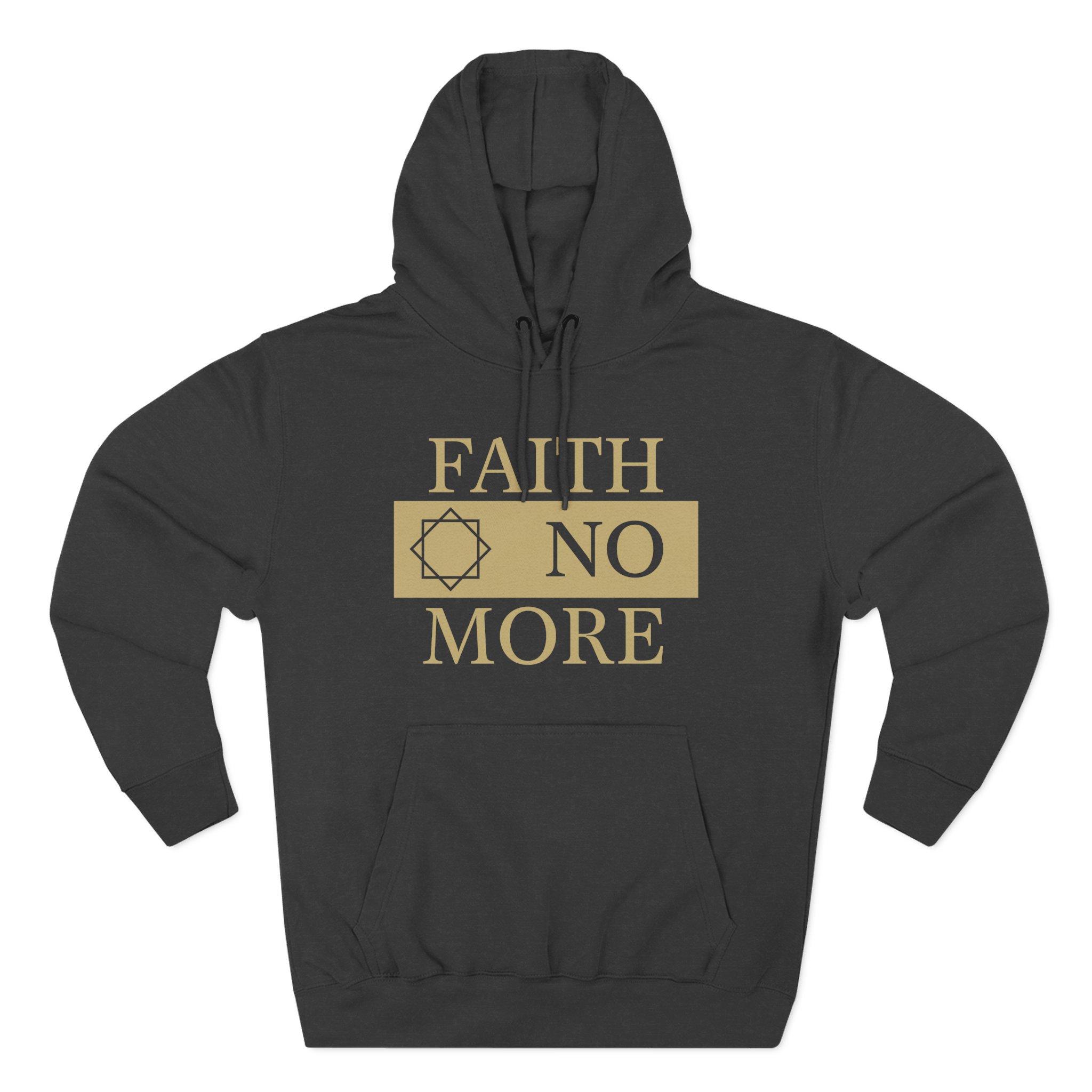Faith No More Gold Logo Three-Panel Fleece Hoodie